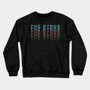 Vintage Proud Name Byrds Personalized Birthday Retro Crewneck Sweatshirt